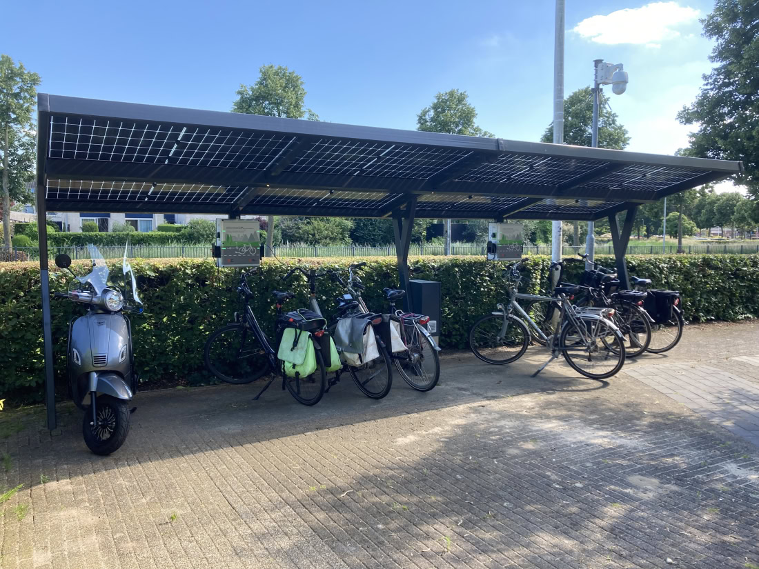 Foto Fietslader Achteraanzicht Windesheim