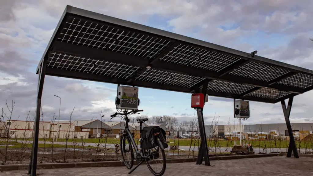 foto fietslader achteraanzicht